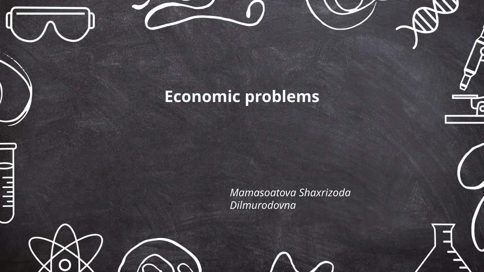 Economic problems 1