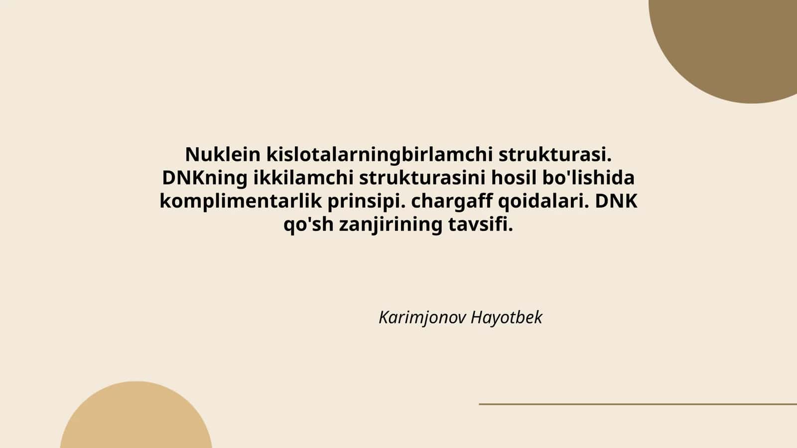 DNKning Strukturasi 1