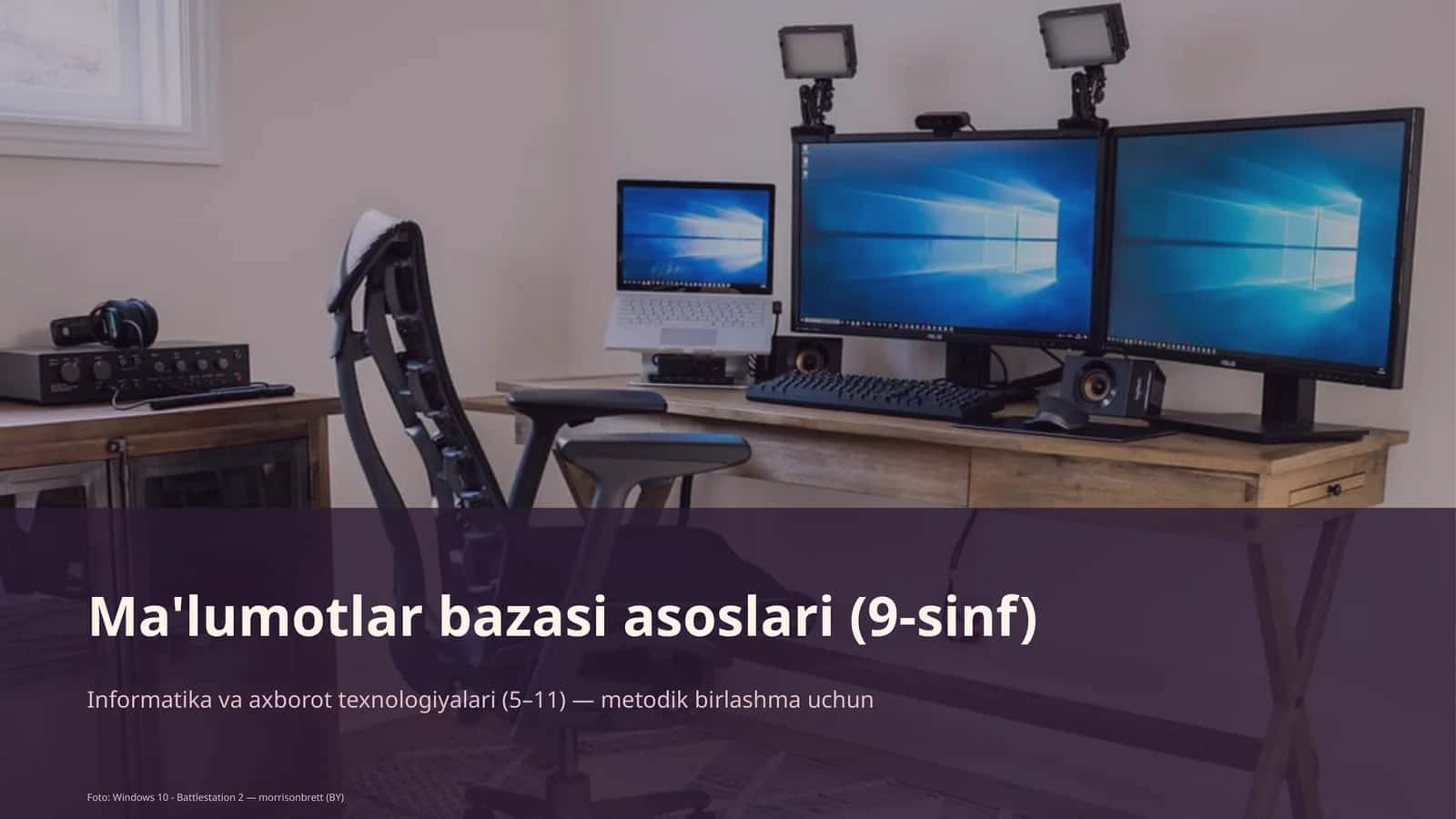 Ma'lumotlar bazasi asoslari (9-sinf) 1