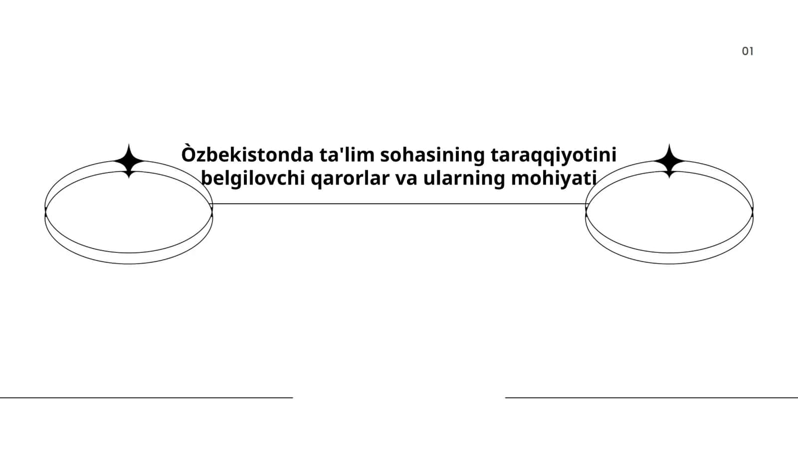 O'zbekistonda ta'lim sohasining taraqqiyotini belgilovchi qarorlar va ularning mohiyati 1
