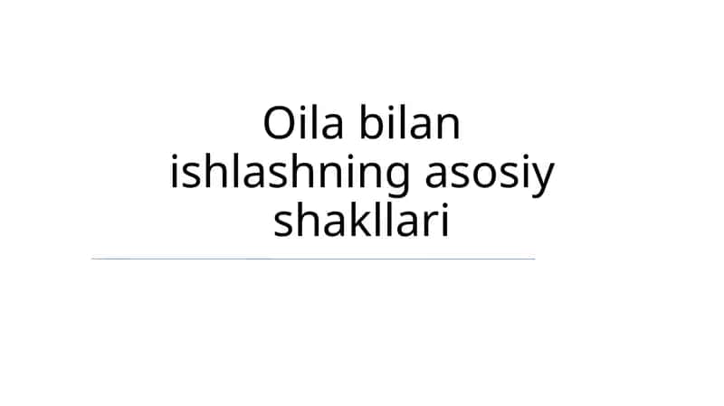 Mahsulotlarning qayta ishlash usullari 1