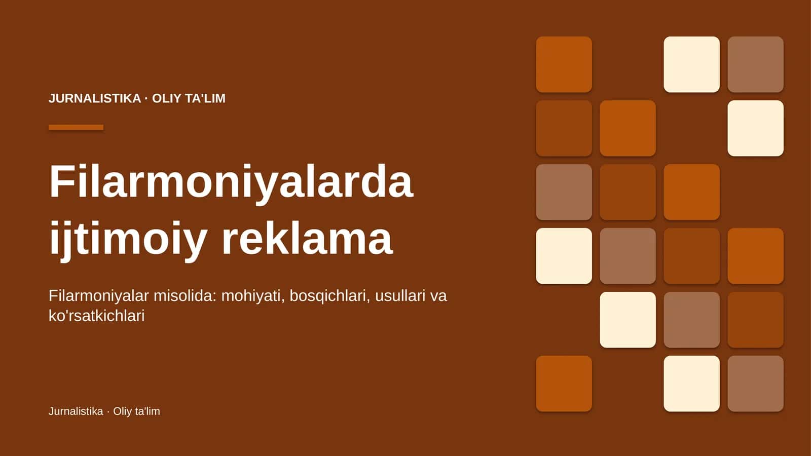 Filarmoniyalar misolida: mohiyati, bosqichlari, usullari va ko'rsatkichlari 1