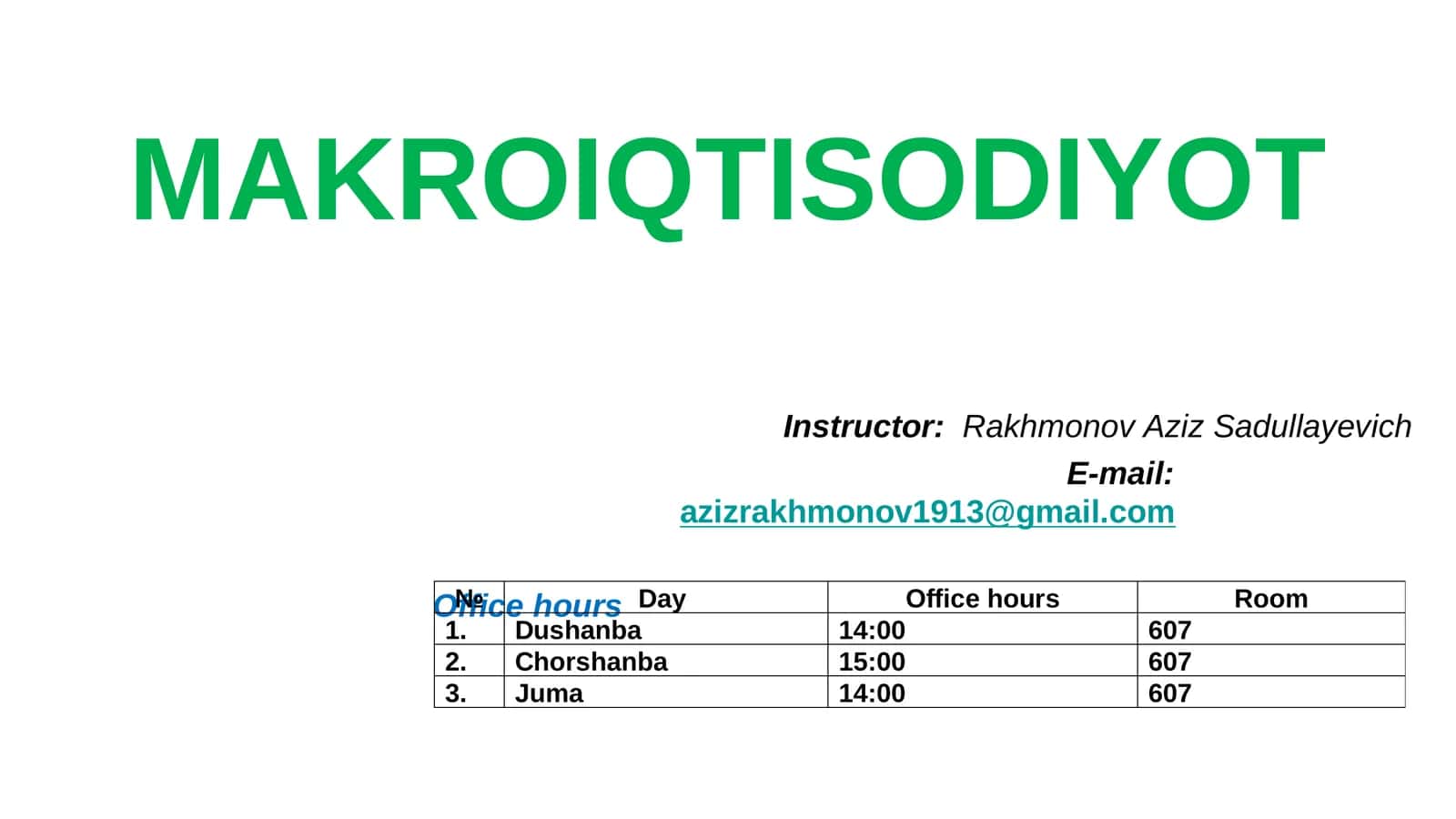 MAKROIQTISODIYOT 1