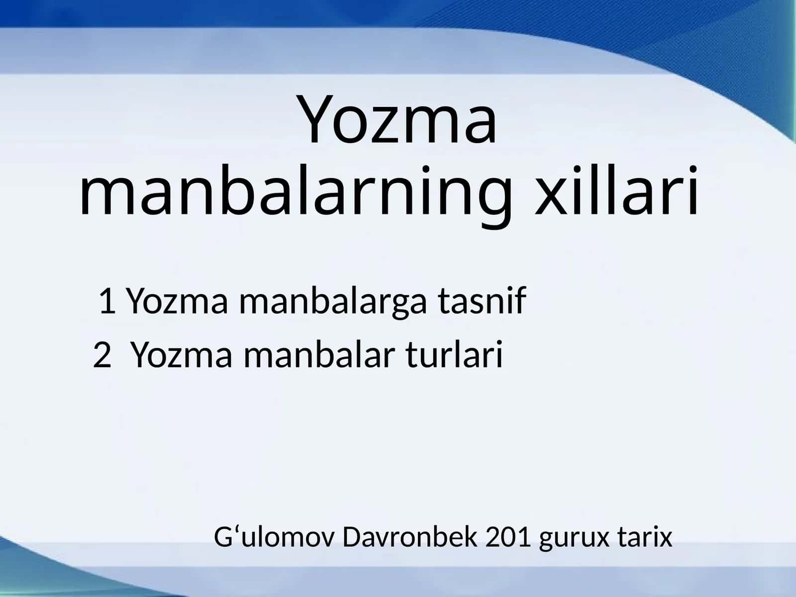 Yozmamanbalarningxillari 1