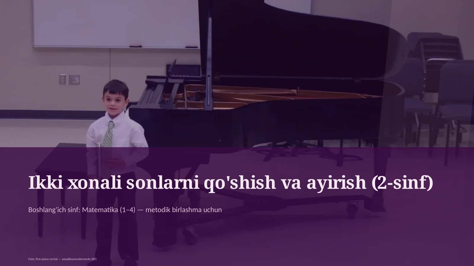 Ikki xonali sonlarni qo'shish va ayirish (2-sinf) 1