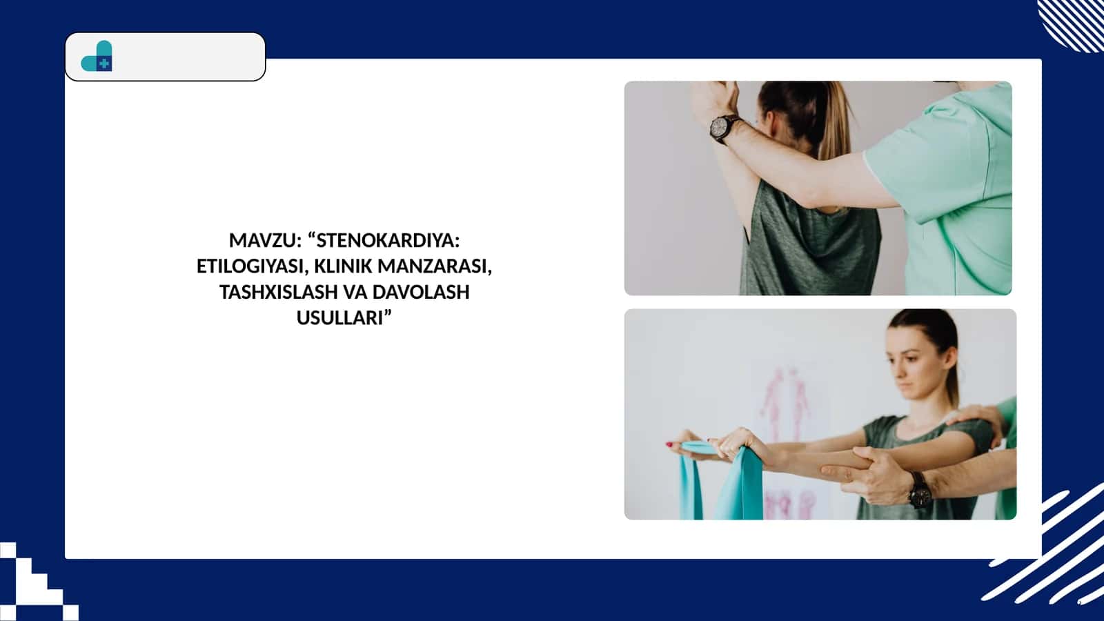STENOKARDIYA: ETIOLOGIYASI, KLINIK MANZARASI, TASHXISLASH VA DAVOLASH USULLARI 1