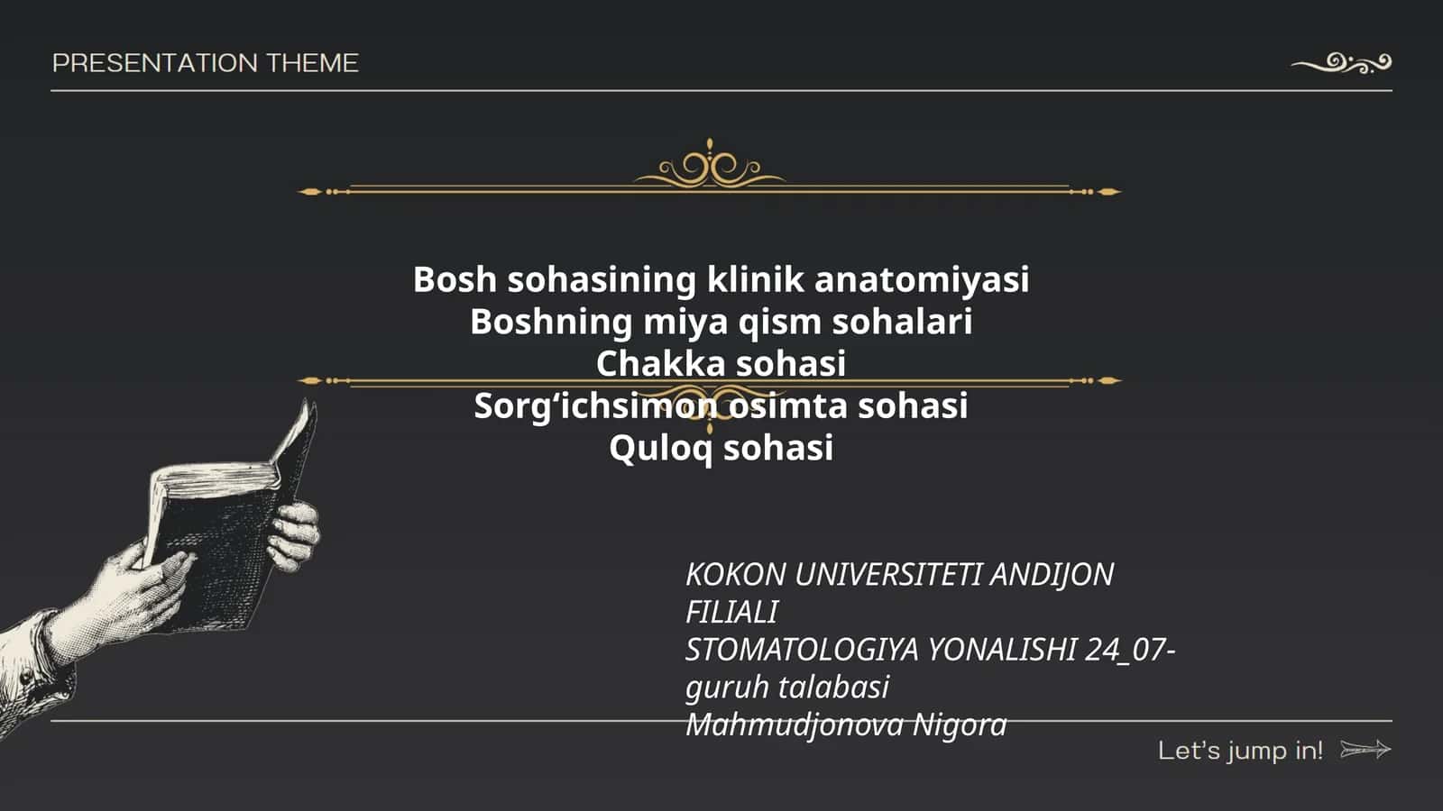 Klinik anatomiyasi 1