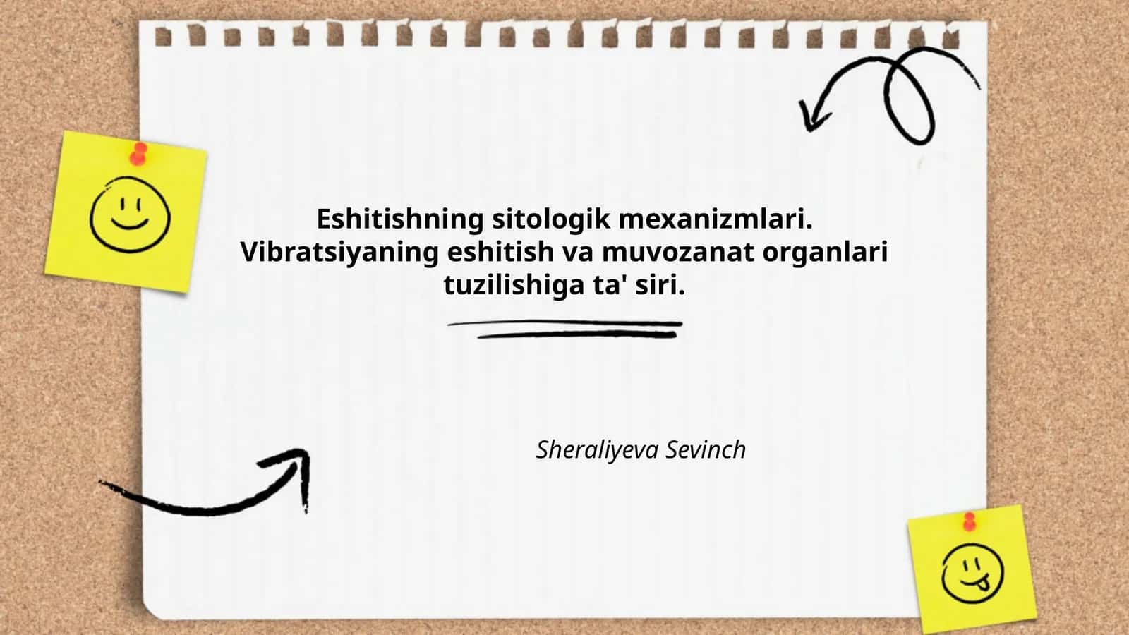 Eshitishning sitologik mexanizmlari 1