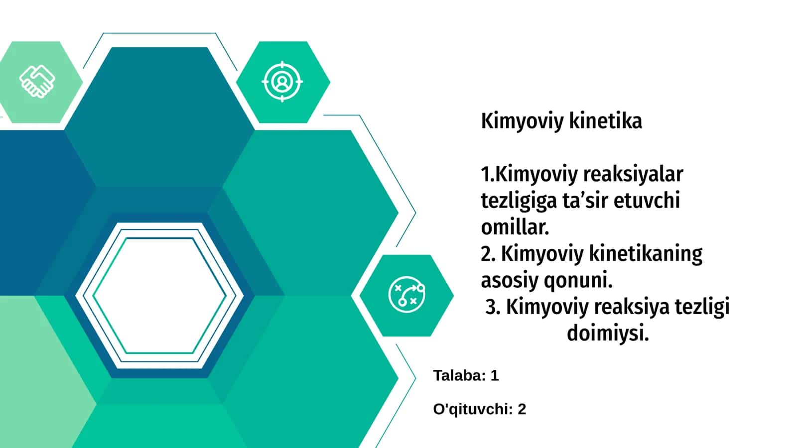 Kimyoviy kinetika 1