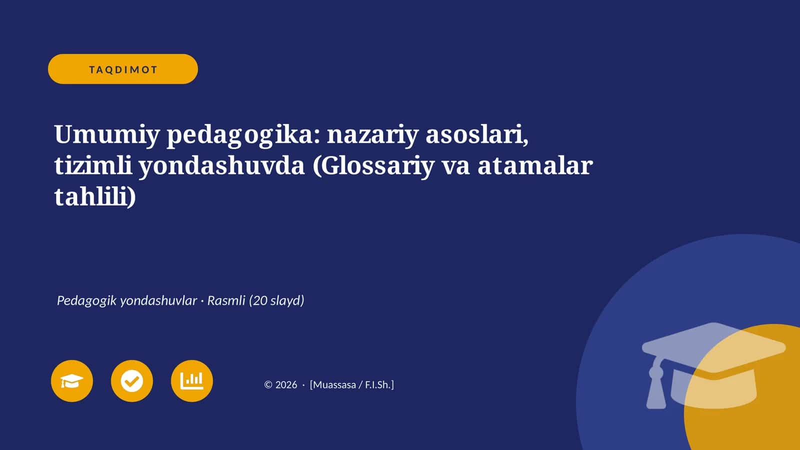 Umumiy pedagogika: nazariy asoslari, tizimli yondashuvda (Glossariy va atamalar tahlili) 1