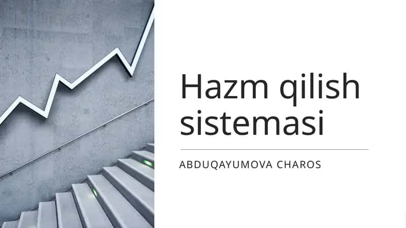hazm qilish sistemasi 1