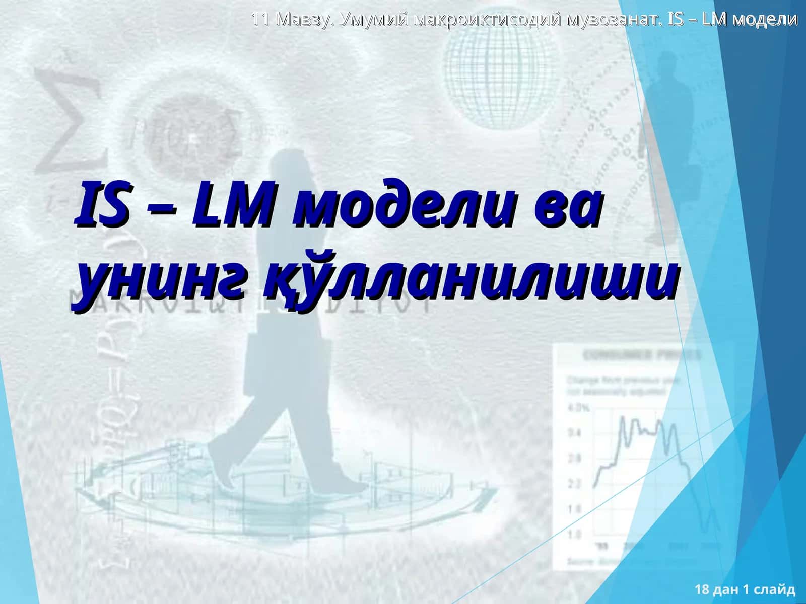 IS – LM модели ва унинг қўлланилиши 1