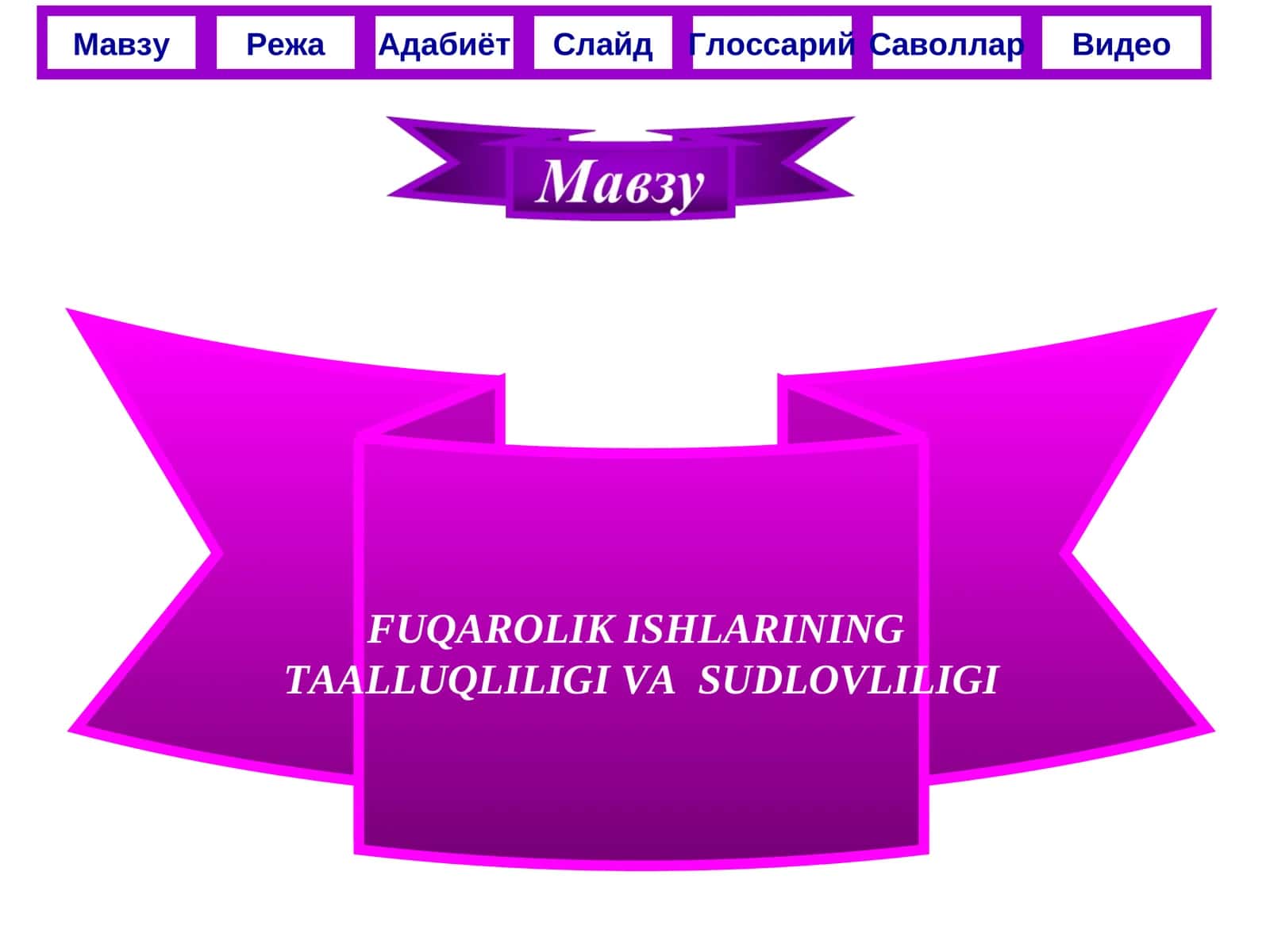 FUQAROLIK ISHLARINING TAALLUQLILIGI VA SUDLOVLILIGI 1