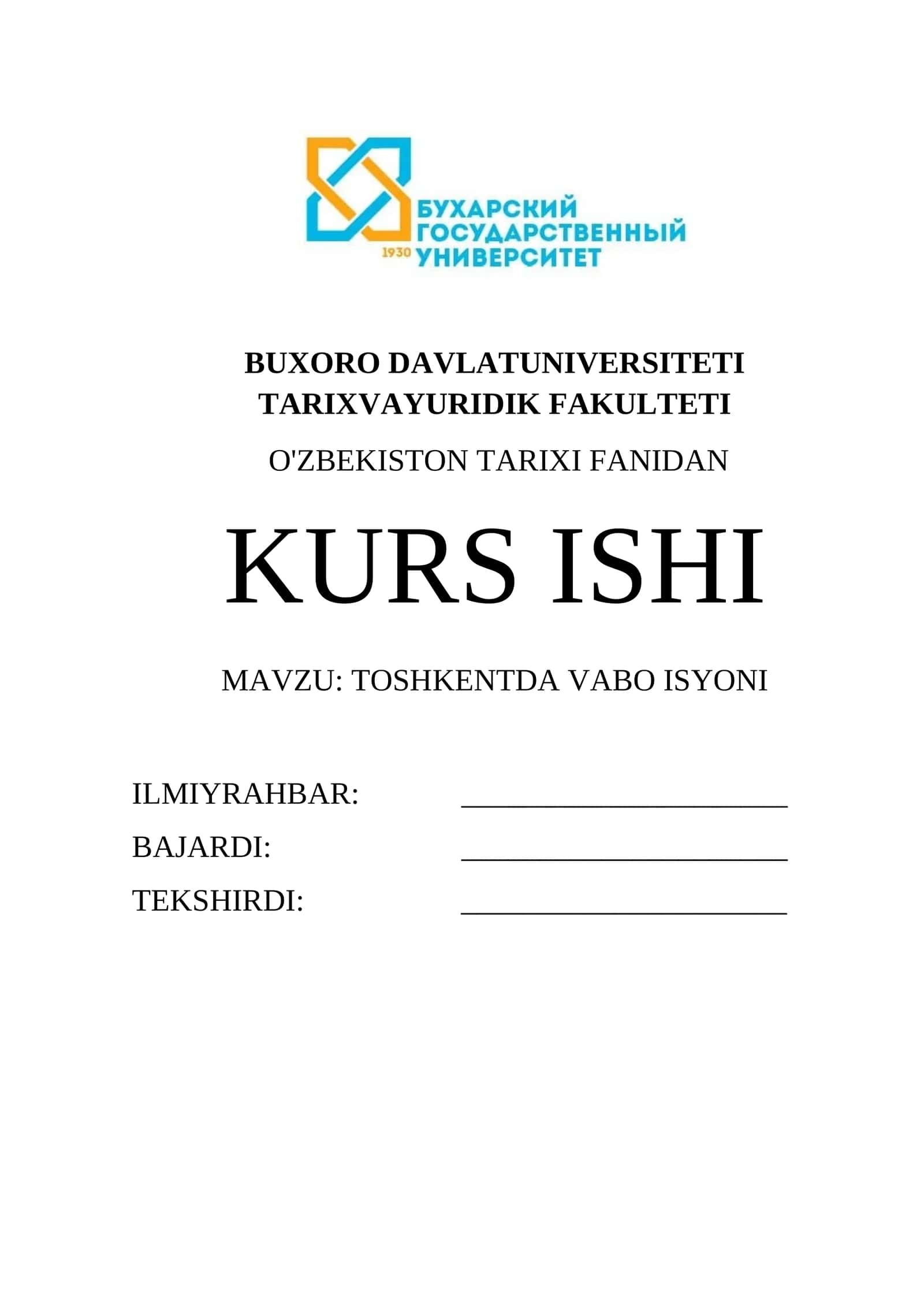 TOSHKENTDA VABO ISYONI 1