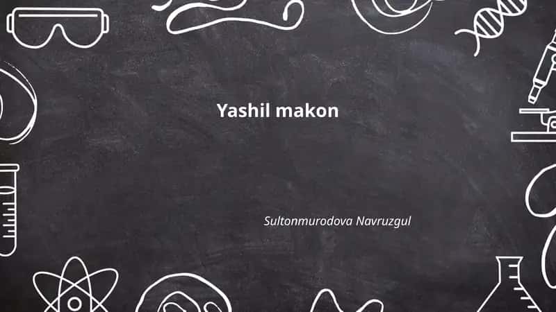 Yashil makon 1