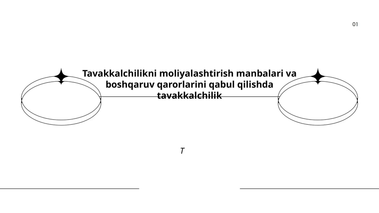 Tavakkalchilik tushunchasi va uning moliyalashtirishdagi o‘rni 1