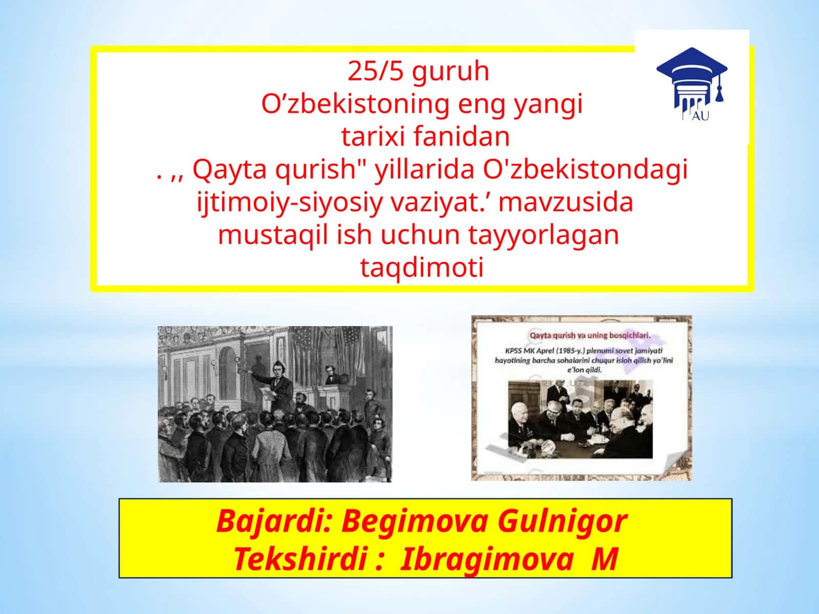 Qaytaqurishsiyosati 1