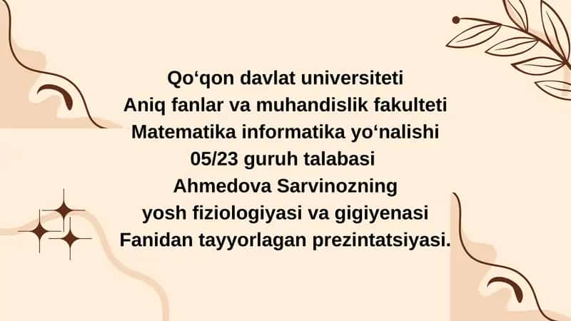 Bolalarda nevroz kasalliklari va ularni oldini olish 1