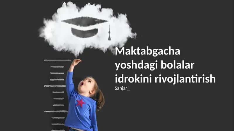 Idrokni rivojlantirish 1