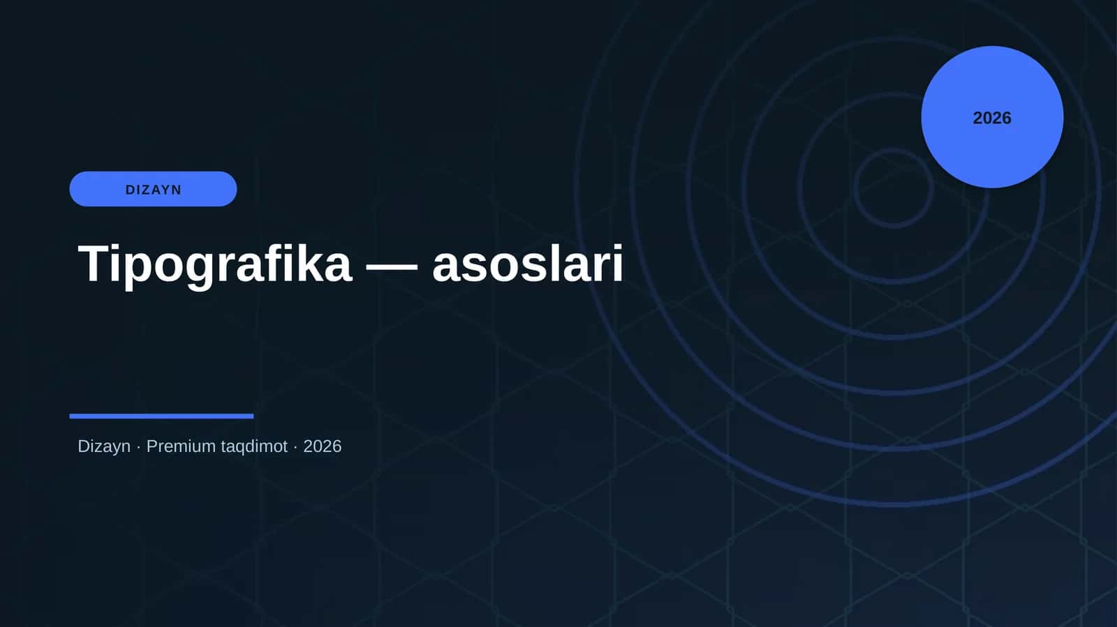 Tipografika - asoslari 1