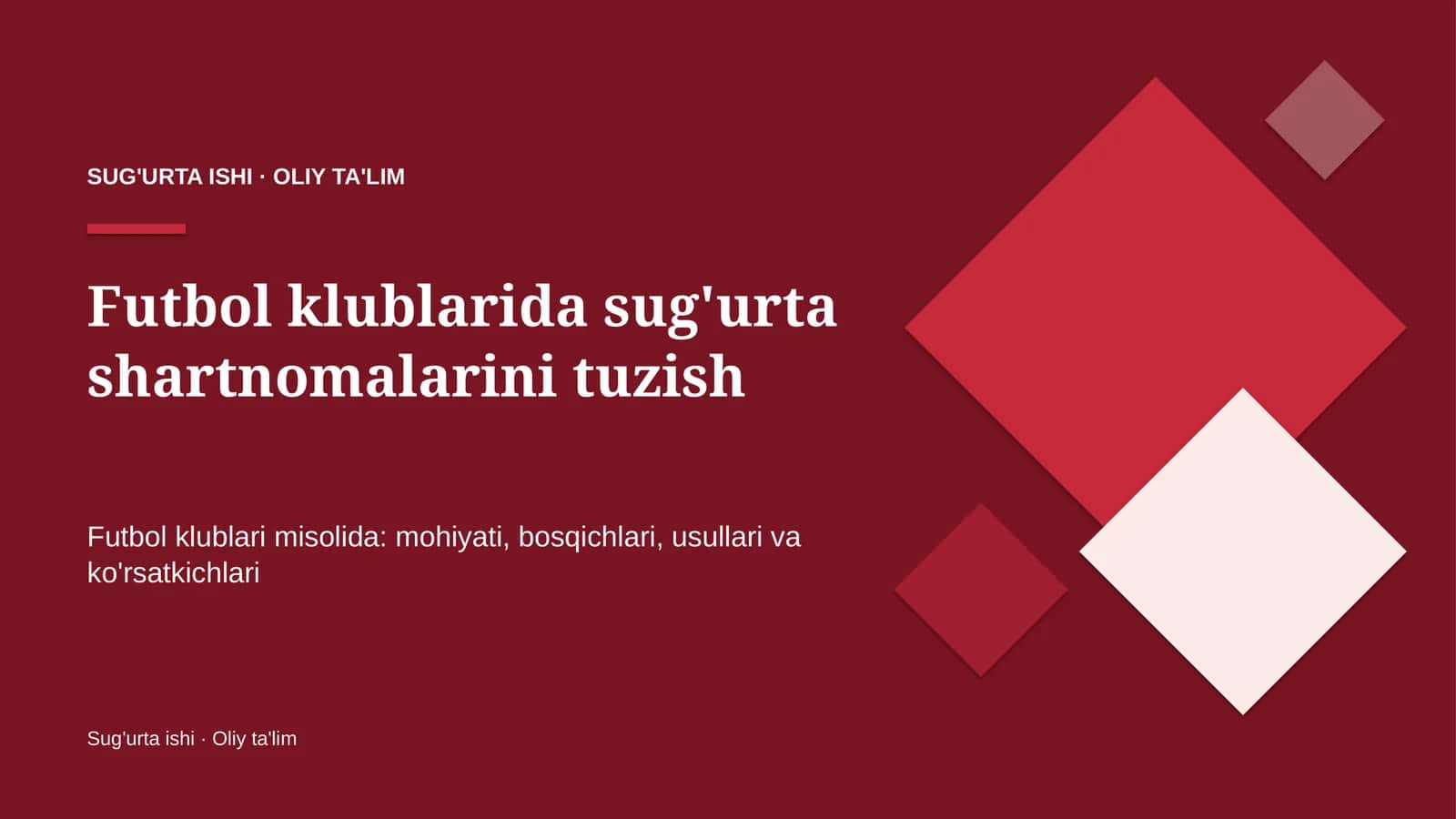 futbol klublarida sug'urta shartnomalarini tuzish 8974 1