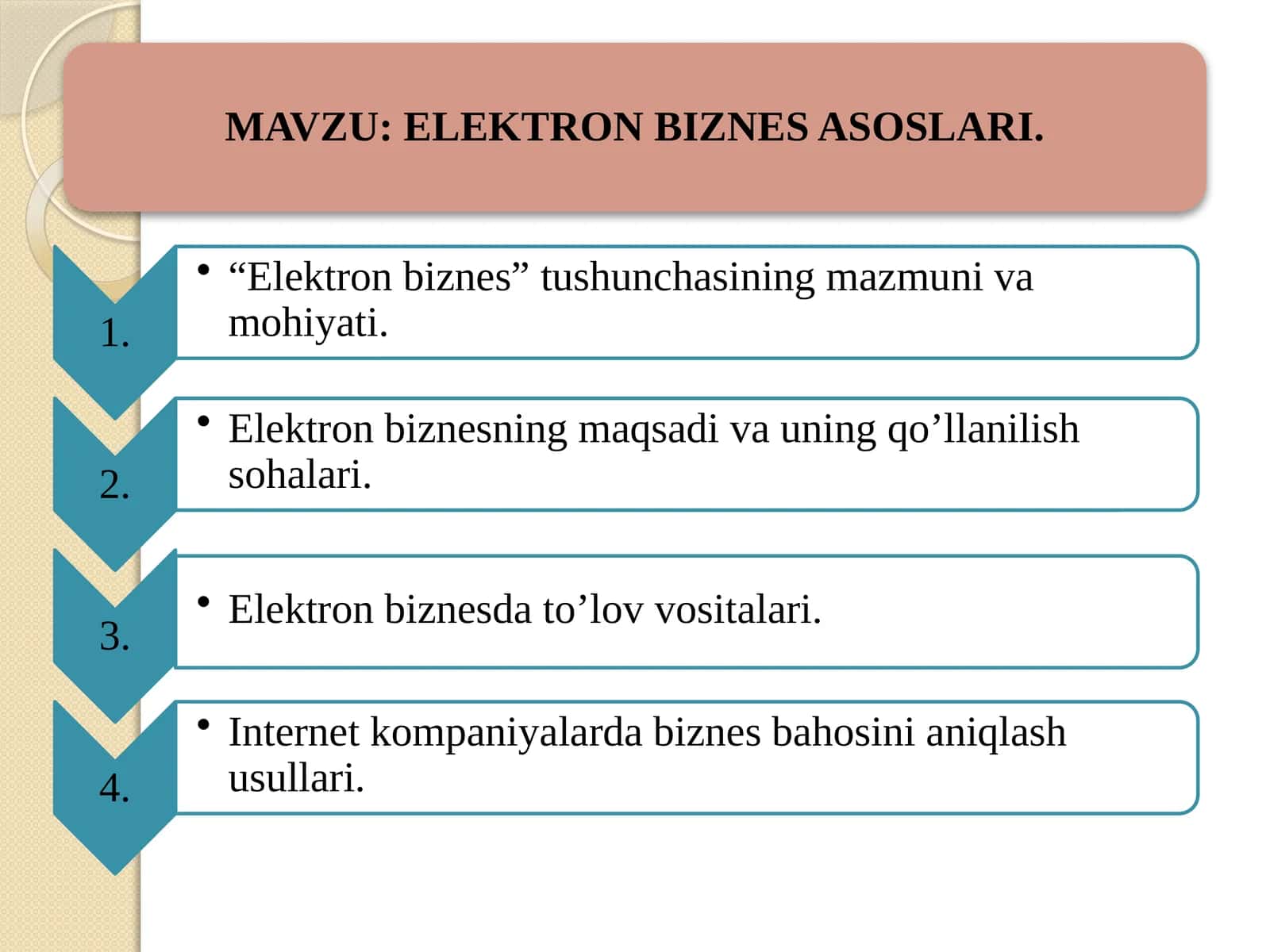 Elektron biznes va elektron tijorat 1