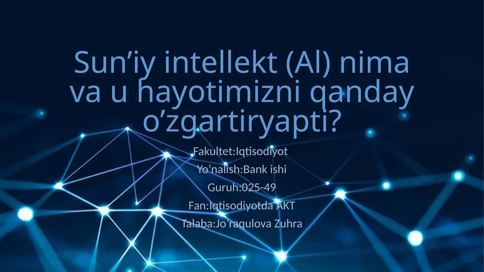 Sun’iyintellekt 1