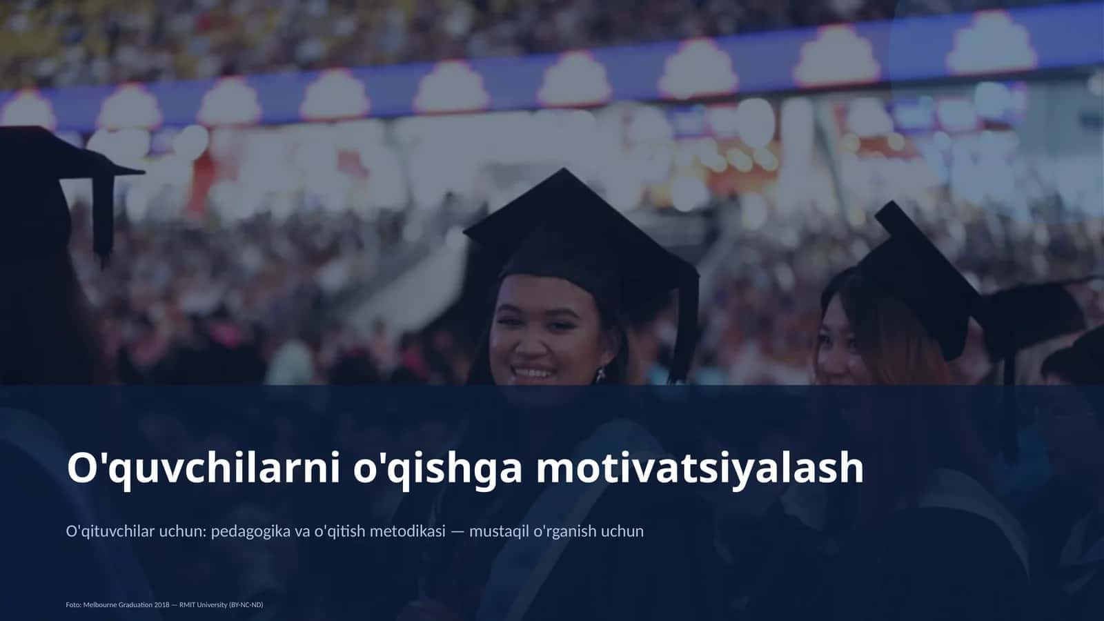 O'quvchilarni o'qishga motivatsiyalash 1