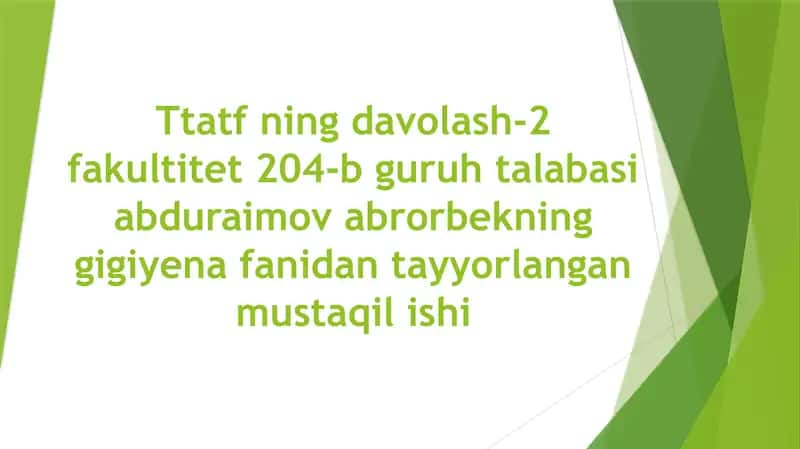 Xonalarning insolyatsiyasi 1
