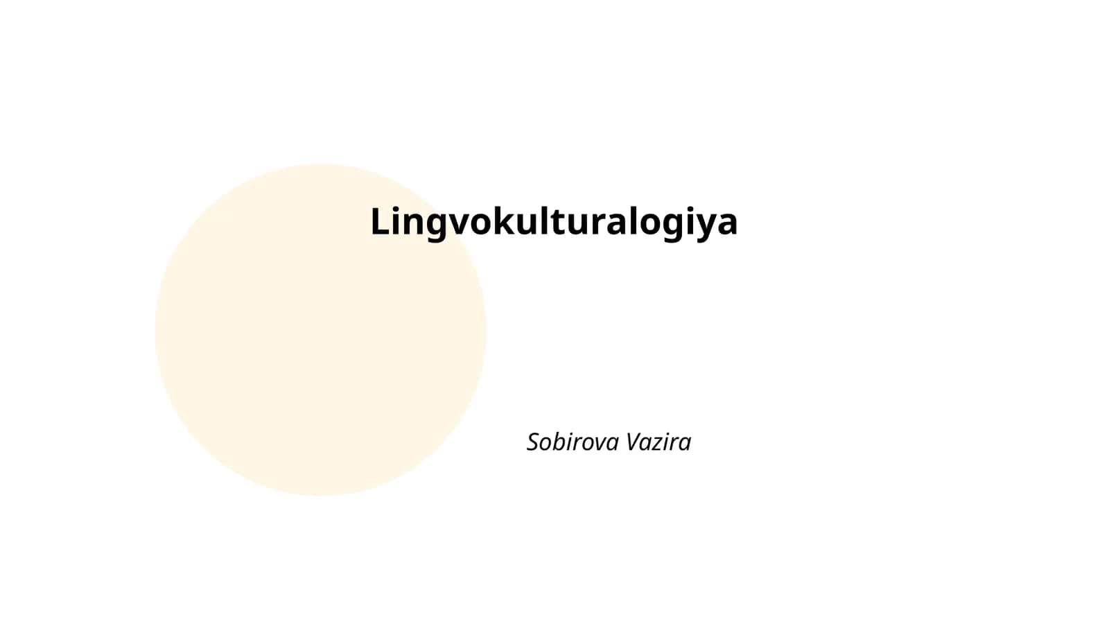 Lingvokulturalogiya 1