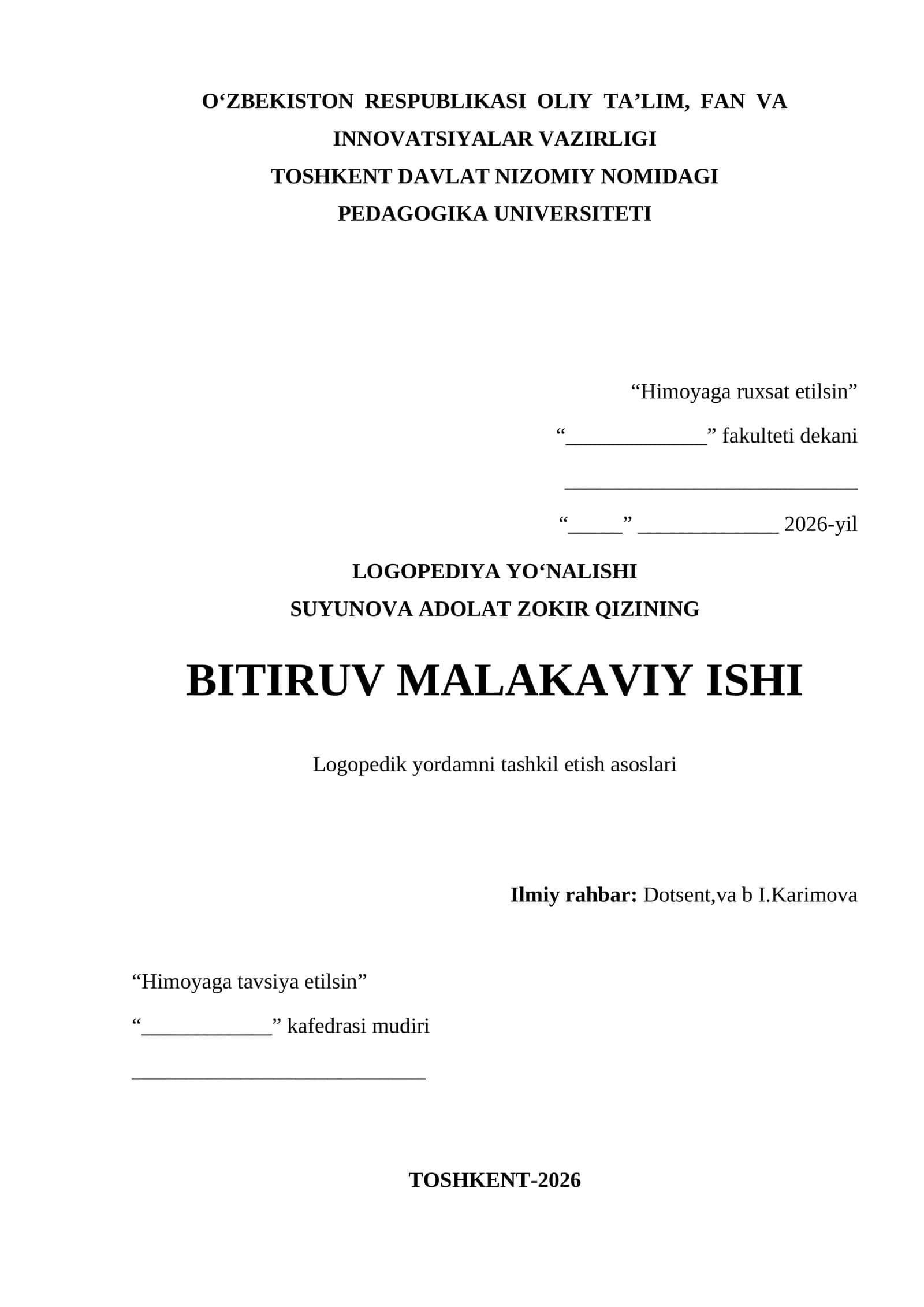 Bitiruv malakaviy ishi 1