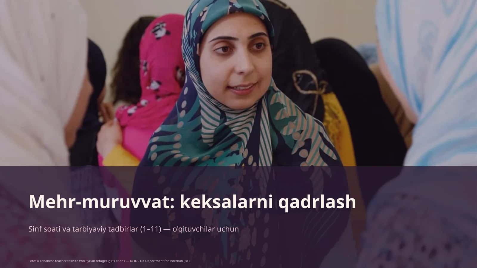 Mehr-muruvvat: keksalarni qadrlash 1