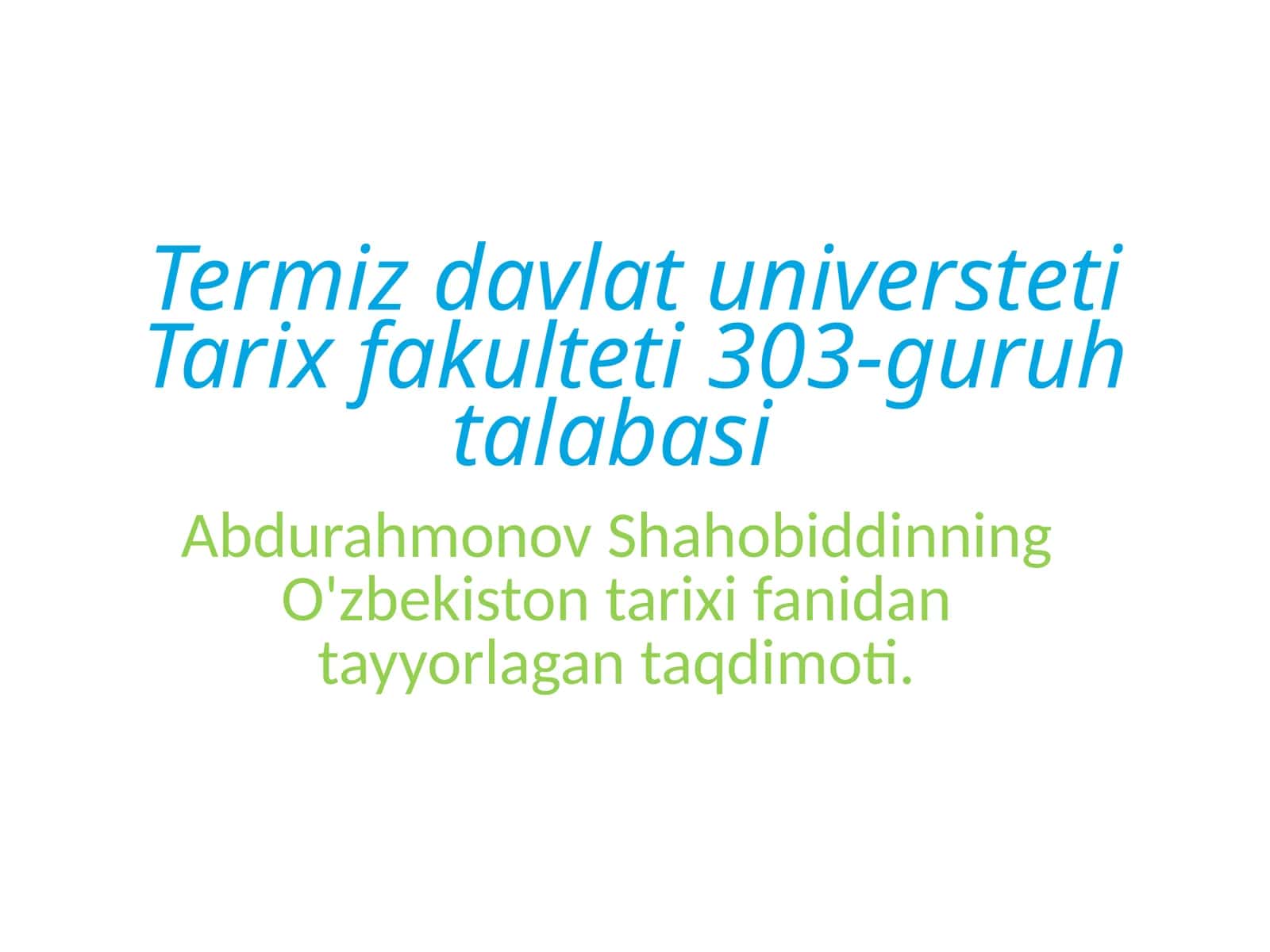 Turkiston muxtoriyati 1