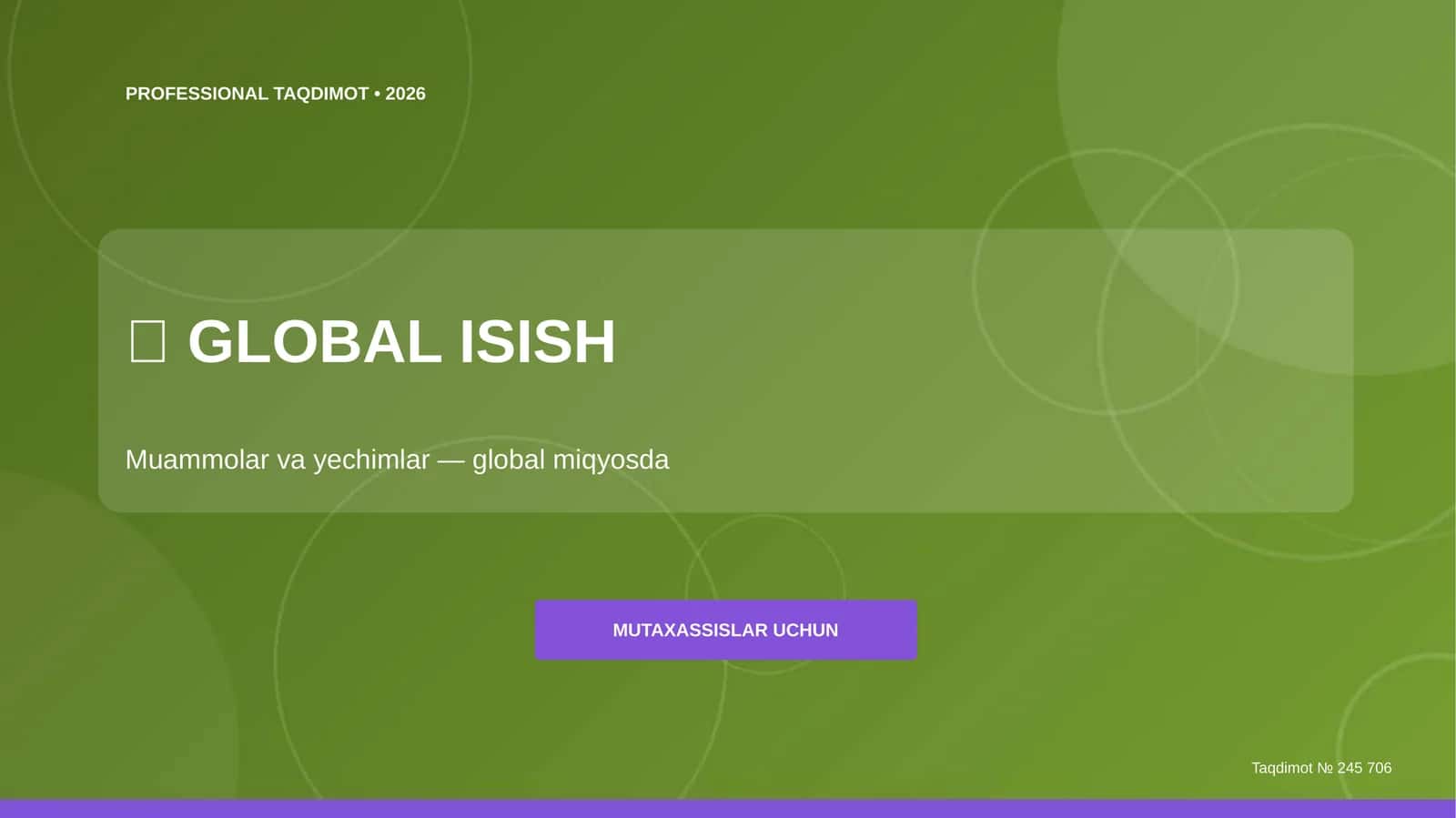 GLOBAL ISISH 1