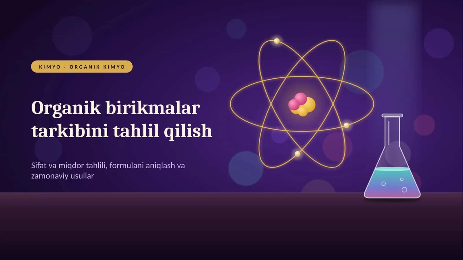ORGANIK KIMYO 1