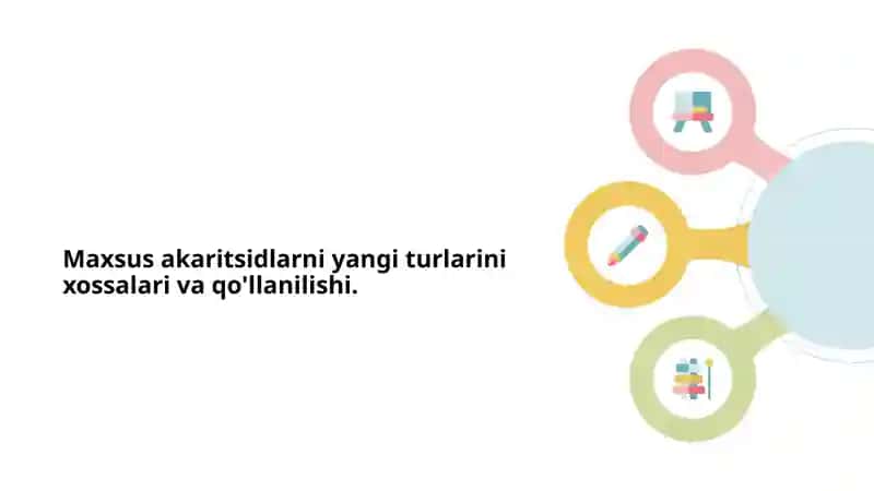 Maxsus akaritsidlarni yangi turlarining xossalari va qo'llanilishi 1
