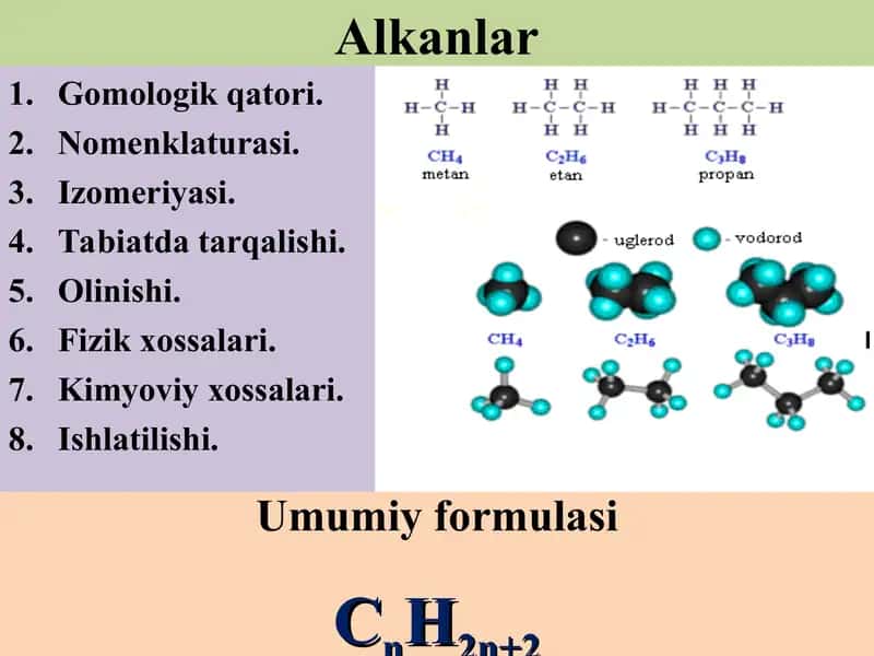 Alkanlar 1
