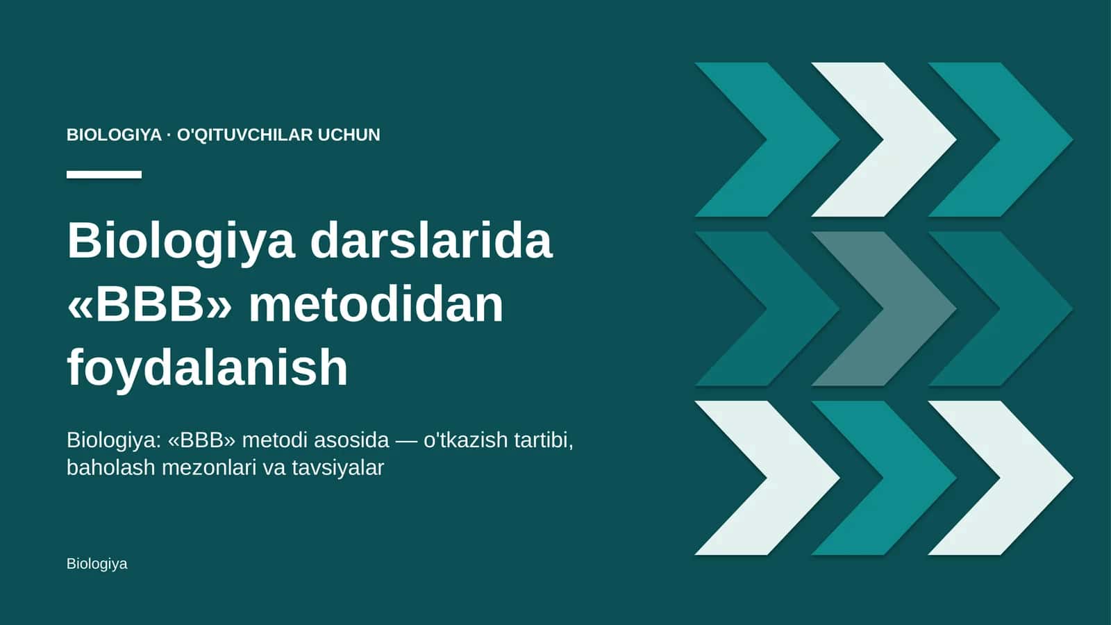 biologiya darslarida bbb metodidan foydalanish 8637 1