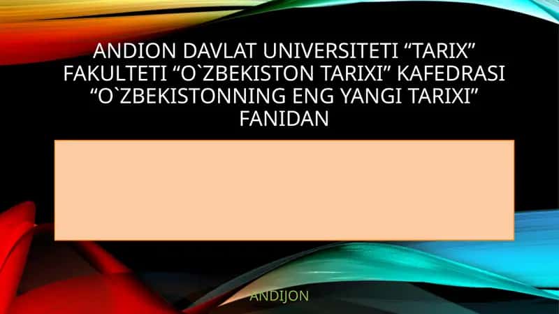 Iqtisodiy islohotlar, xususiy mulkchilikning shakllanishi. 1