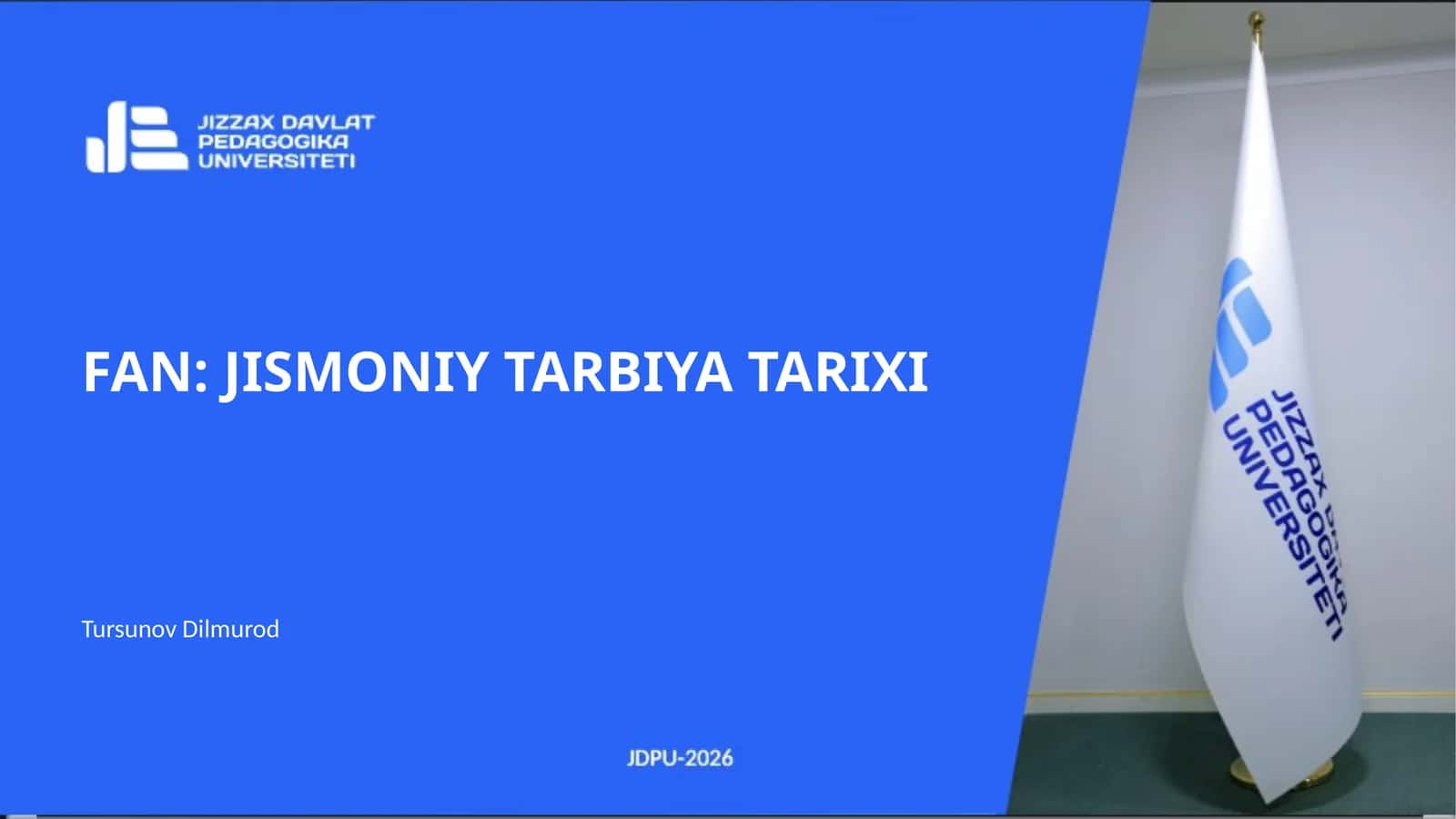 JISMONIY TARBIYA TARIXI 1