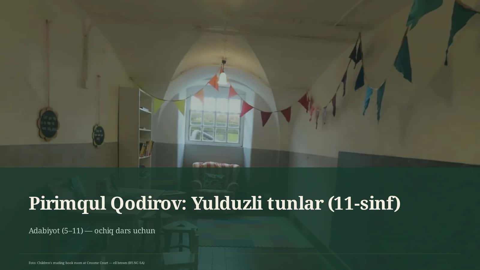 Yulduzli tunlar (11-sinf) 1