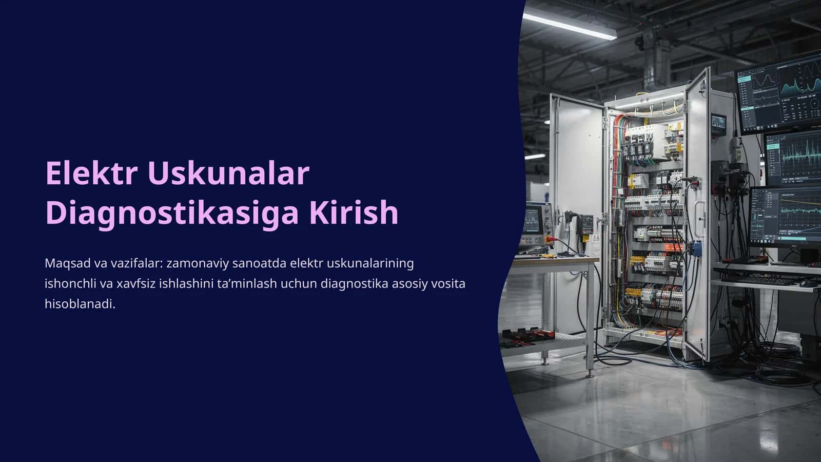 Elektr Uskunalar Diagnostikasiga Kirish 1
