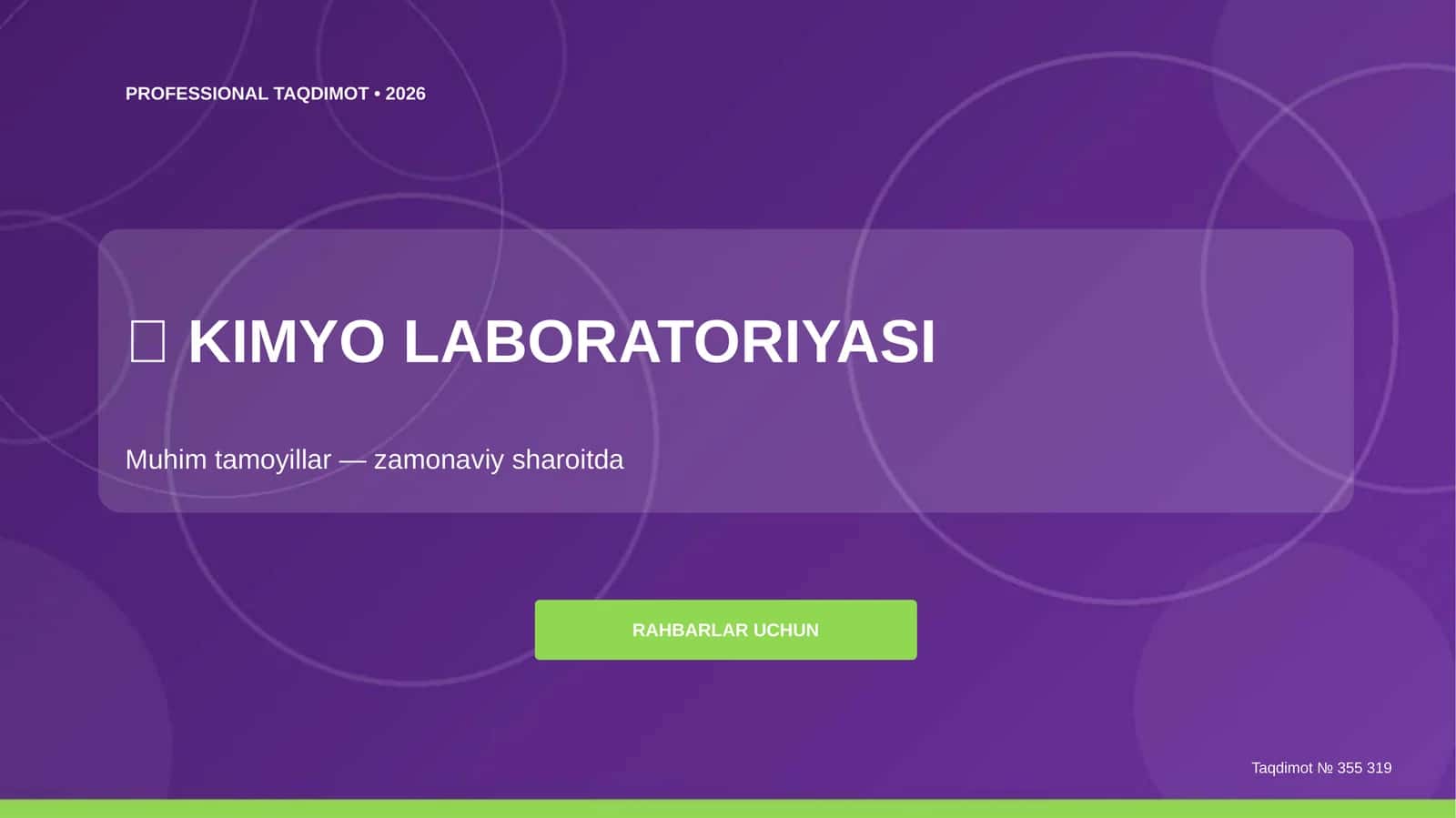 KIMYO LABORATORIYASI 1