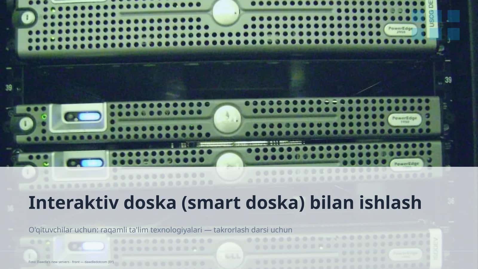 Interaktiv doska (smart doska) bilan ishlash 1