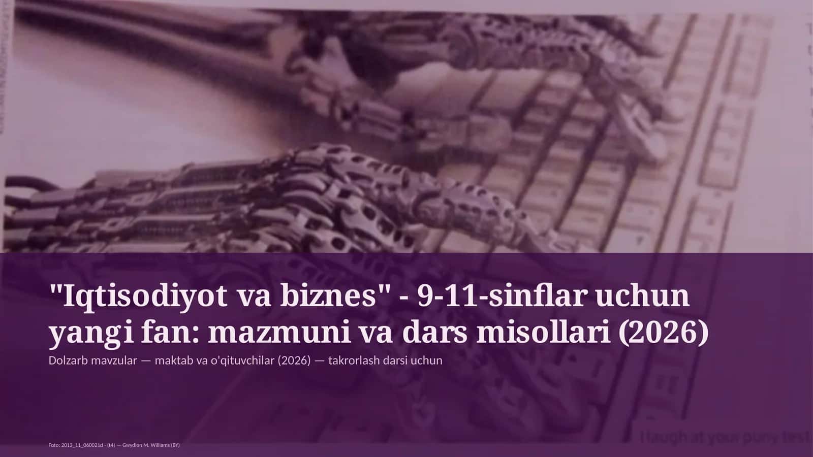 Iqtisodiyot va biznes 1