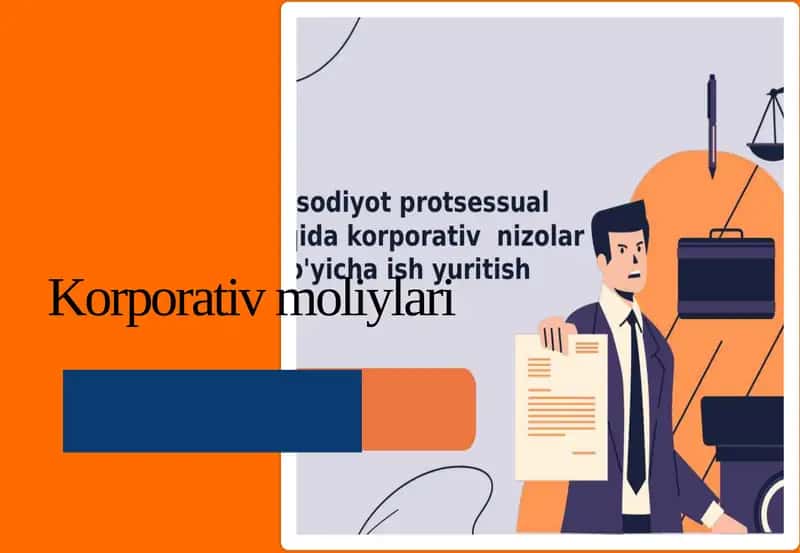 Korporativ moliylari 1