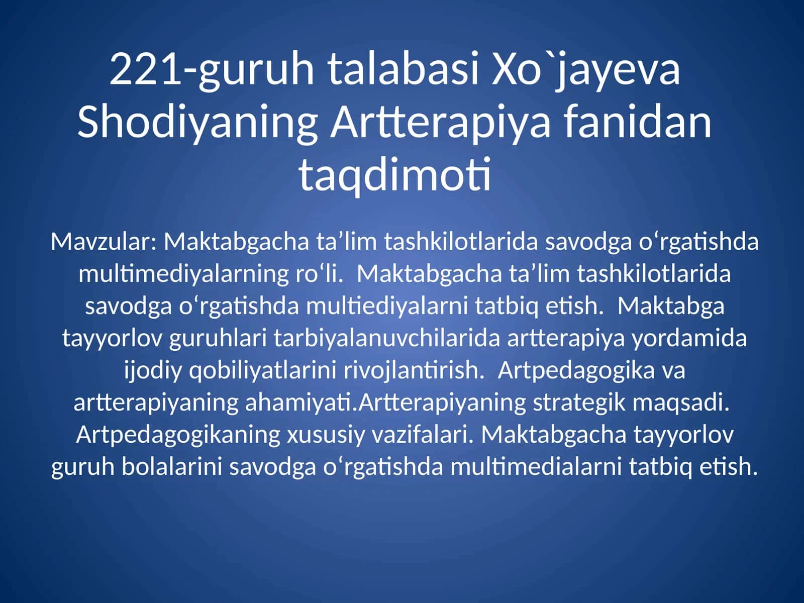 Maktabgacha ta’lim tashkilotlarida savodga o‘rgatishda multimediyalarning ro‘li. 1