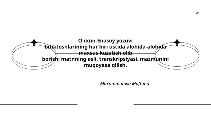 O'rxun-Enasoy yozuvi 1