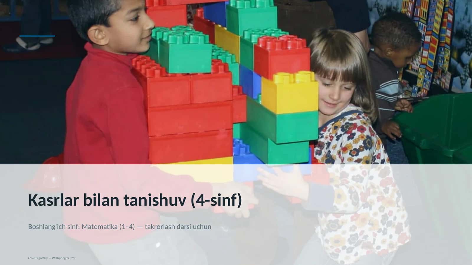 Kasrlar bilan tanishuv (4-sinf) 1