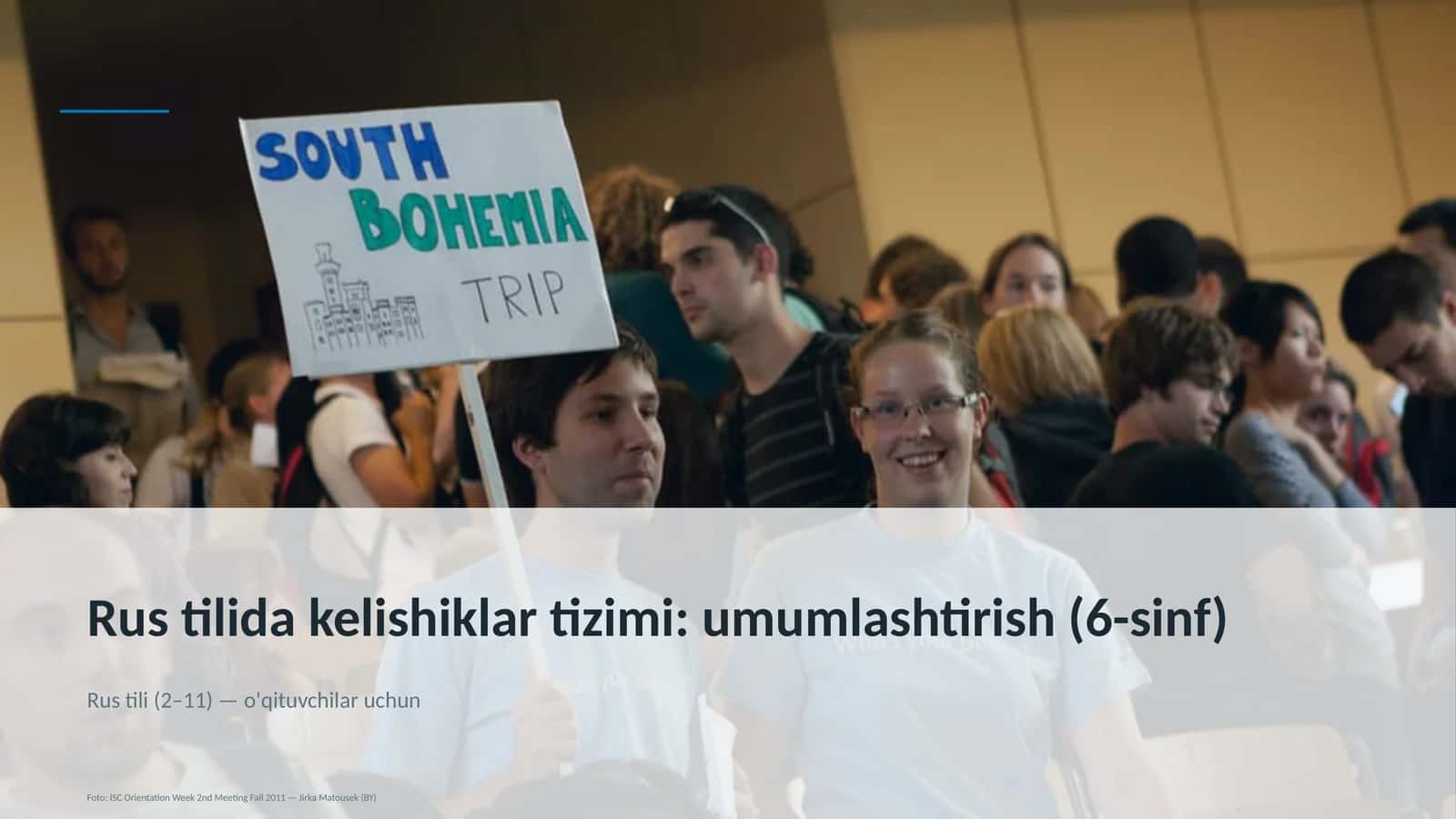 Rus tilida kelishiklar tizimi: umumlashtirish (6-sinf) 1